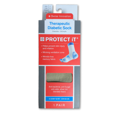 זוג גרבי בריאות Protect It - בז'