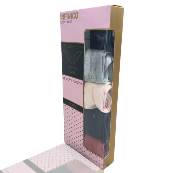 מארז 5 תחתוני נשים גזרת ביקיני